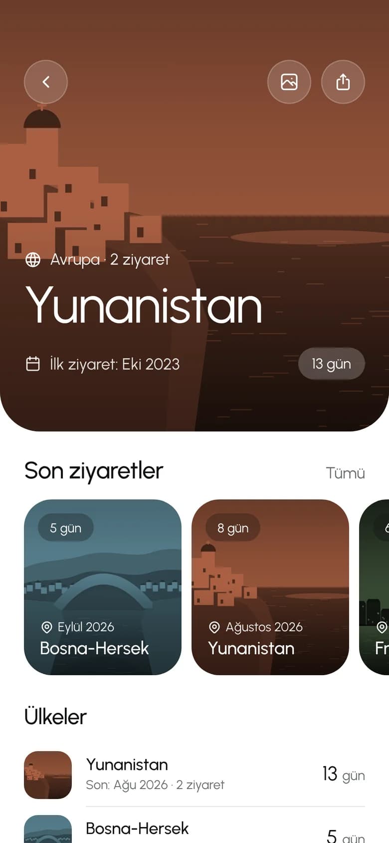 Ülke detayı: Ülke tonu
